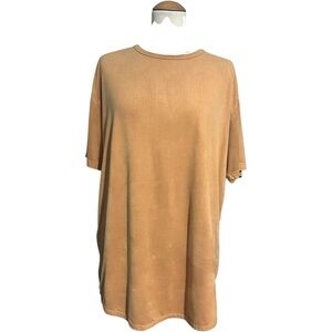 Decibel Short Sleeve Shirt Mens Brown Size L